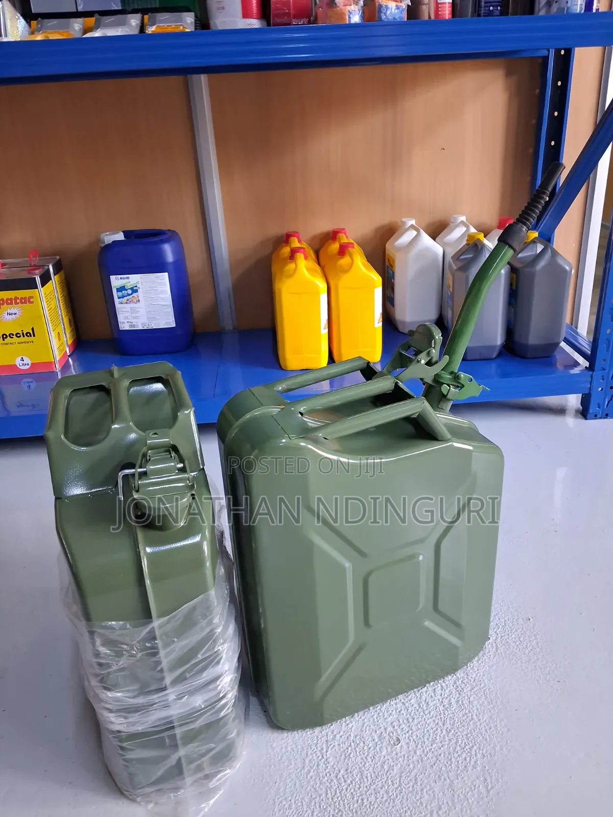 Fuel Jerrycans 20l Metallic – Reliable Metal Fuel Storage Tank