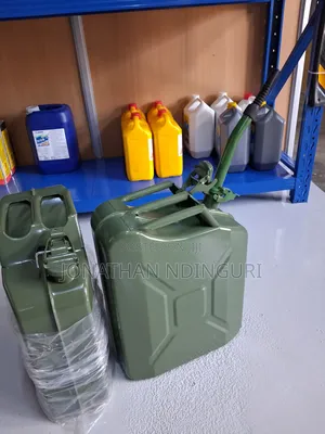Fuel Jerrycans 20l Metallic – Rugged Fuel Transport Container
