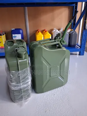 Fuel Jerrycans 20l Metallic – Rugged Fuel Transport Container