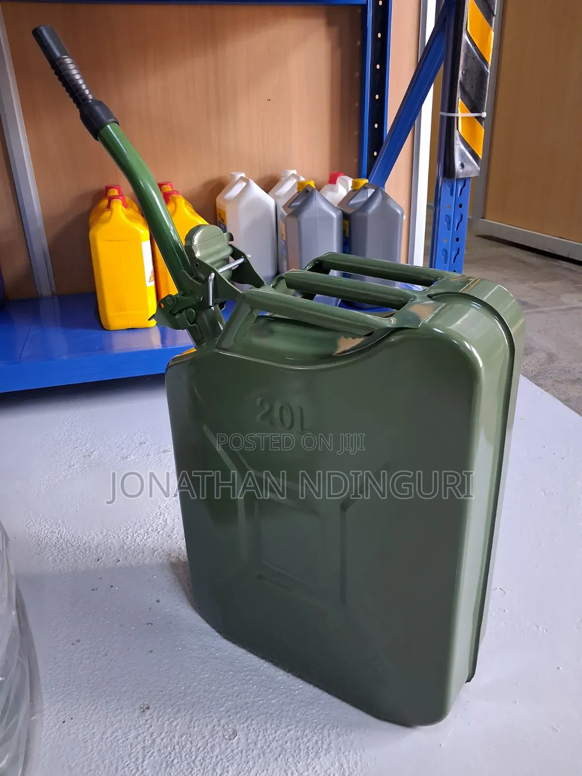 Fuel Jerrycans 20l Metallic – High Strength Fuel Storage Can.