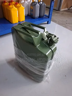 Fuel Jerrycans 20l Metallic – Professional Metal Fuel Can