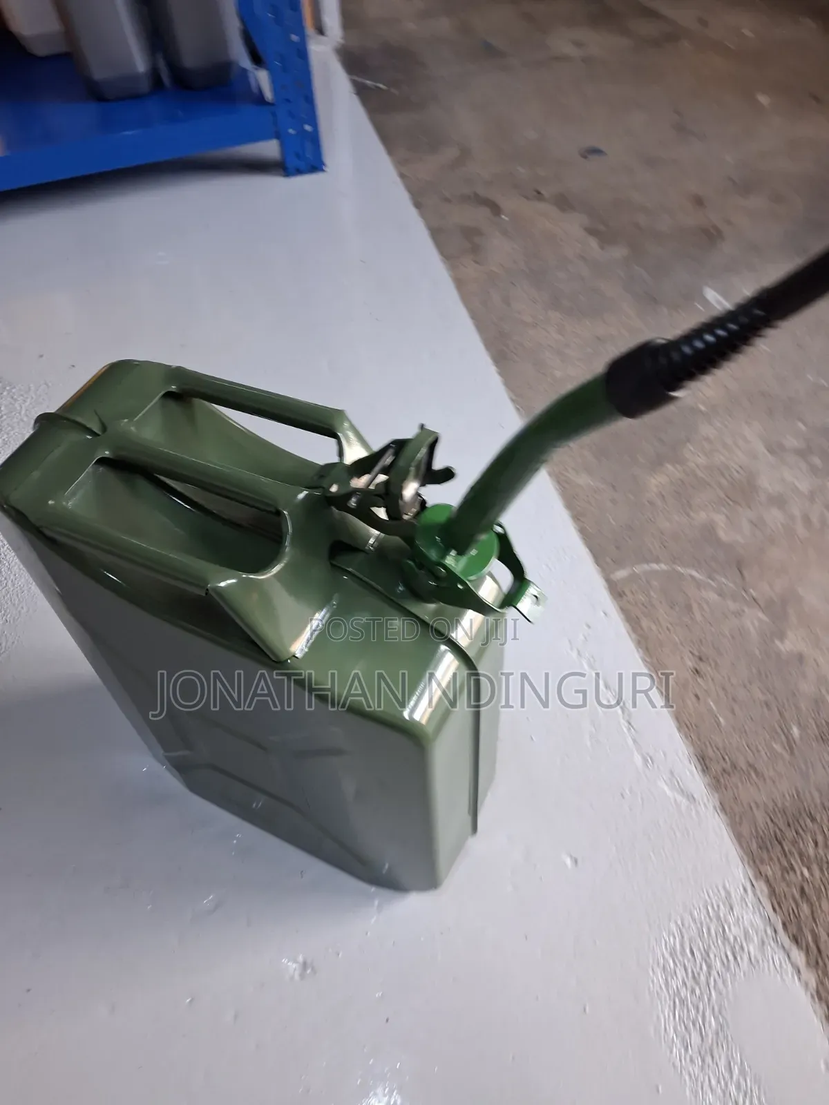 Fuel Jerrycans 20l Metallic – Professional Metal Fuel Can