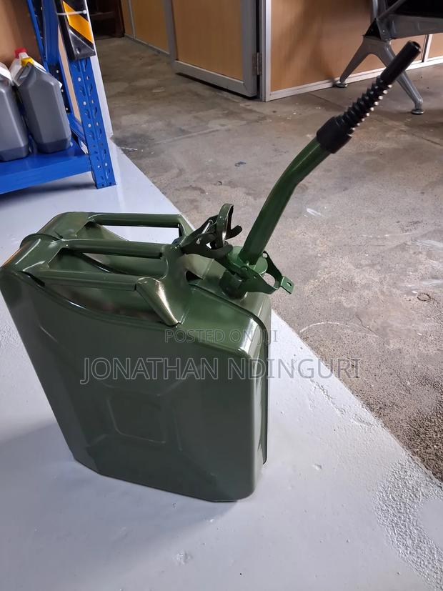 Fuel Jerrycans 20l Metallic – Leak Proof Steel Jerrycan