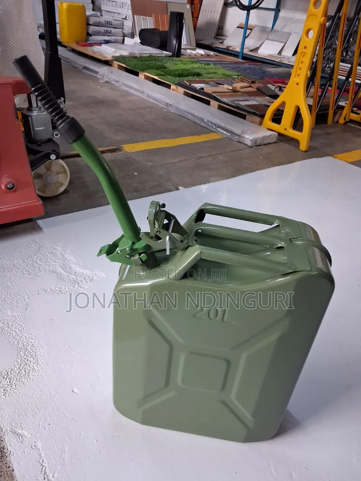 Fuel Jerrycans 20l Metallic – Leak Proof Steel Jerrycan