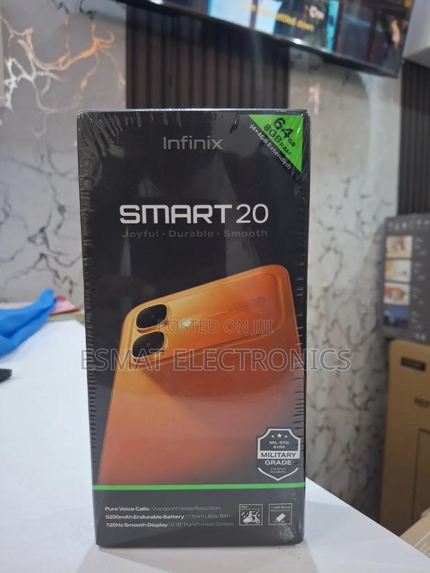 New Infinix Smart 20 64 GB Gray - thumbnail 3