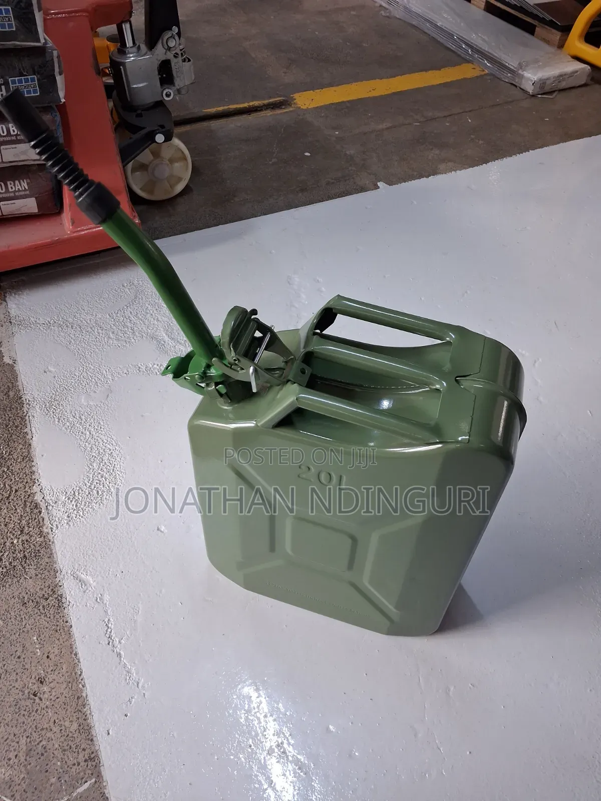 Fuel Jerrycans 20l Metallic – Industrial Fuel Supply Container