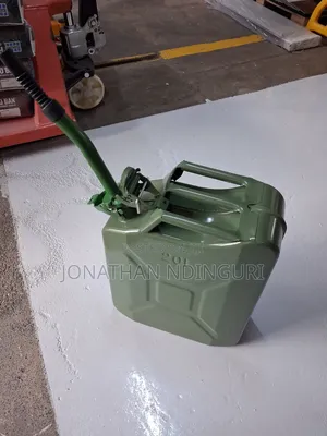 Fuel Jerrycans 20l Metallic – Industrial Fuel Supply Container