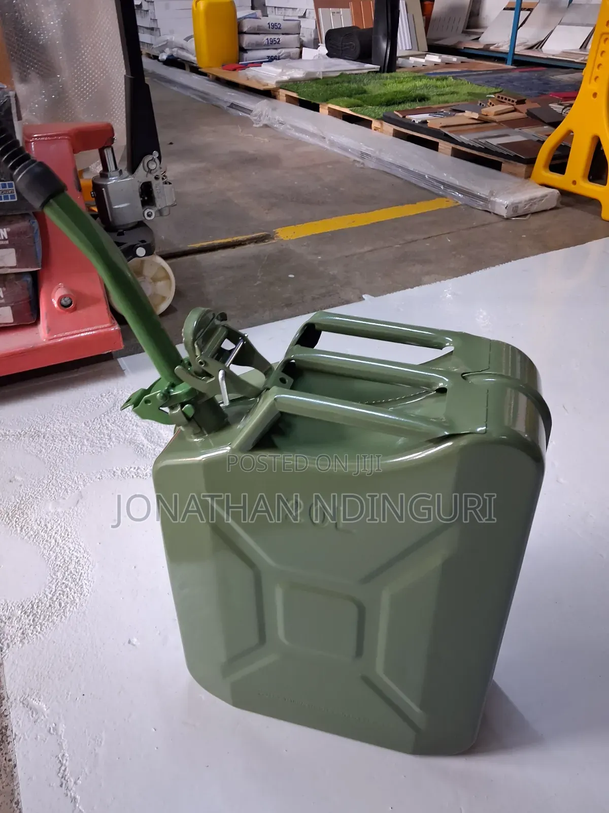 Fuel Jerrycans 20l Metallic – Industrial Fuel Supply Container