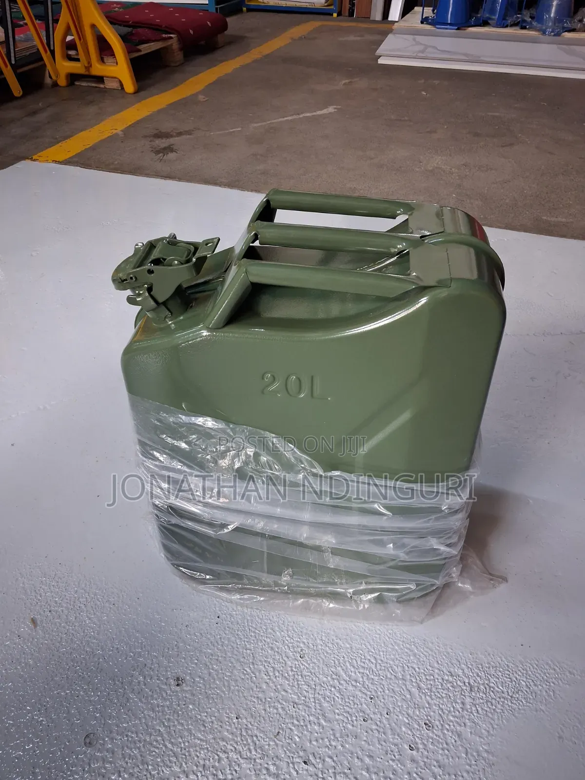Fuel Jerrycans 20l Metallic – Safe Handling Fuel Canister