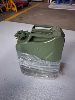 Fuel Jerrycans 20l Metallic – Safe Handling Fuel Canister