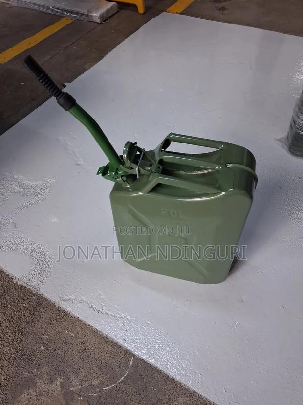 Fuel Jerrycans 20l Metallic – Professional Grade Steel Fuel Can