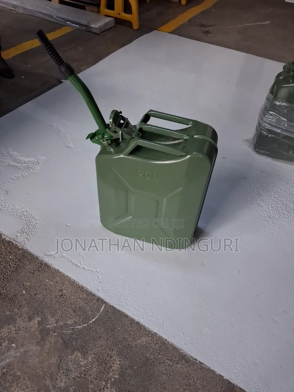 Fuel Jerrycans 20l Metallic – Reinforced Industrial Fuel Container