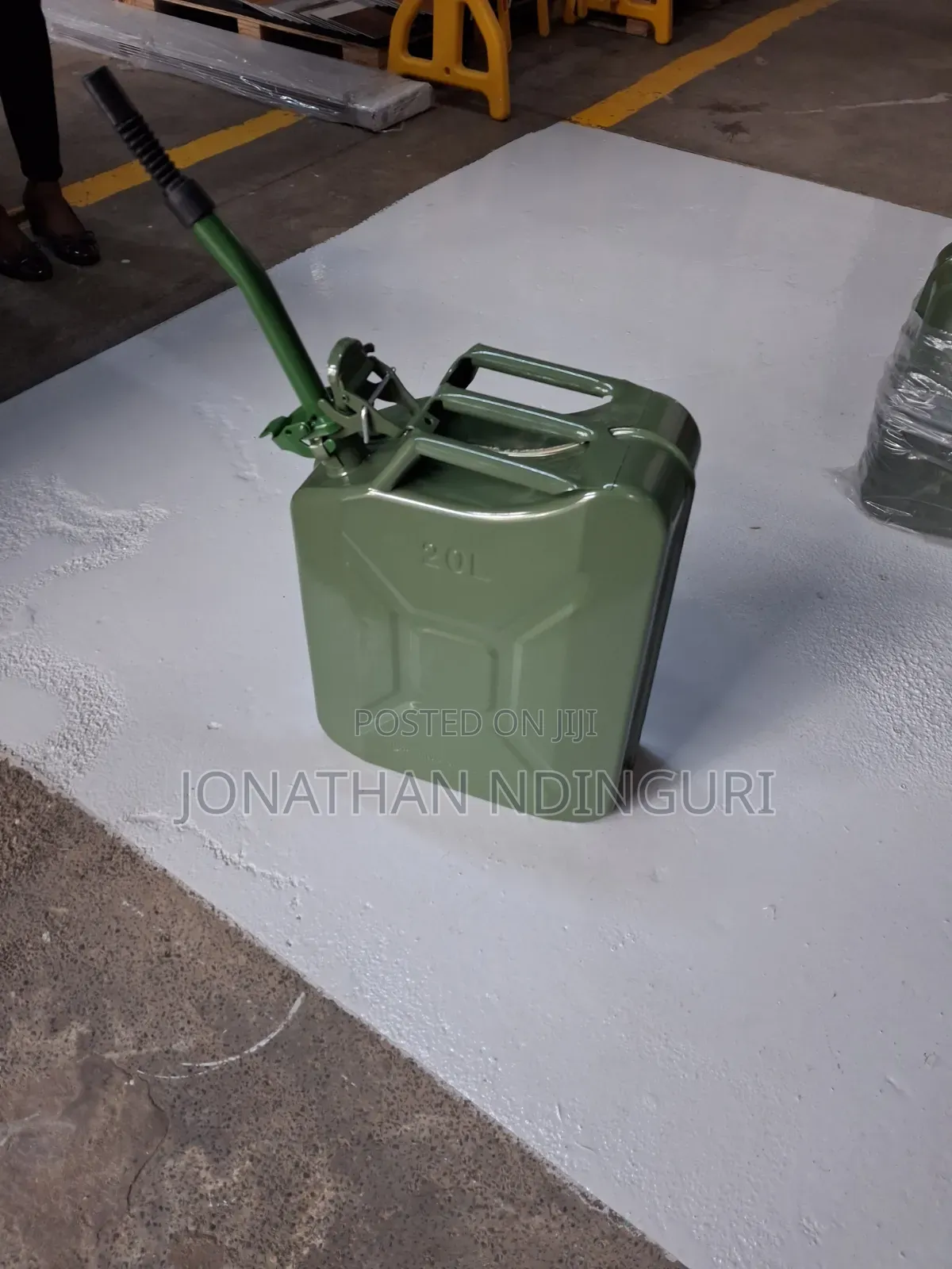 Fuel Jerrycans 20l Metallic – Reinforced Industrial Fuel Container
