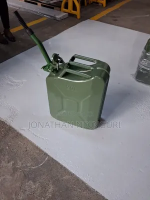 Fuel Jerrycans 20l Metallic – Reinforced Industrial Fuel Container