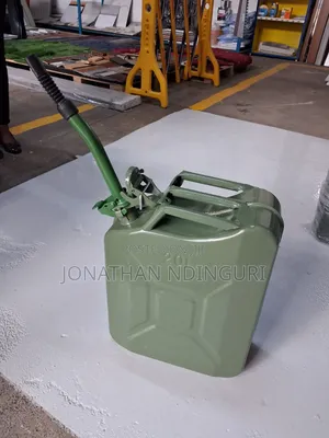 Fuel Jerrycans 20l Metallic – Industrial Standard Fuel Canister