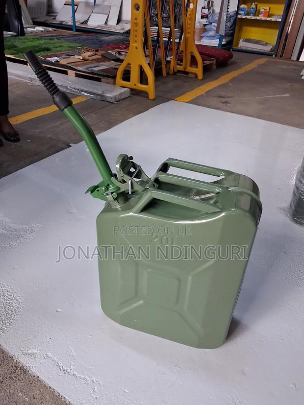 Fuel Jerrycans 20l Metallic – Industrial Standard Fuel Canister