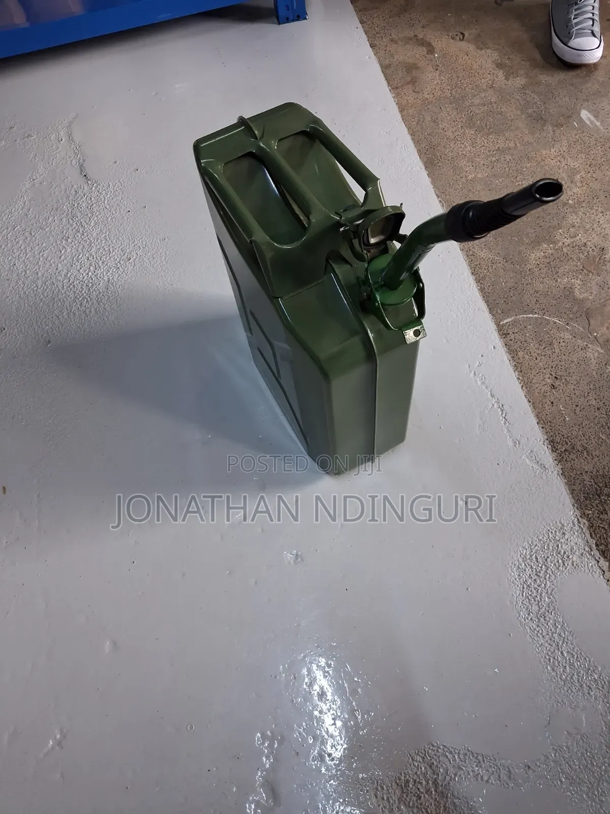 Fuel Jerrycans 20l Metallic – Industrial Standard Fuel Canister
