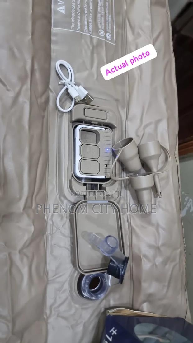 Self Inflating Bed Mattress With Pillows - thumbnail 2