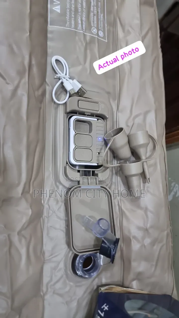 Self Inflating Bed Mattress With Pillows