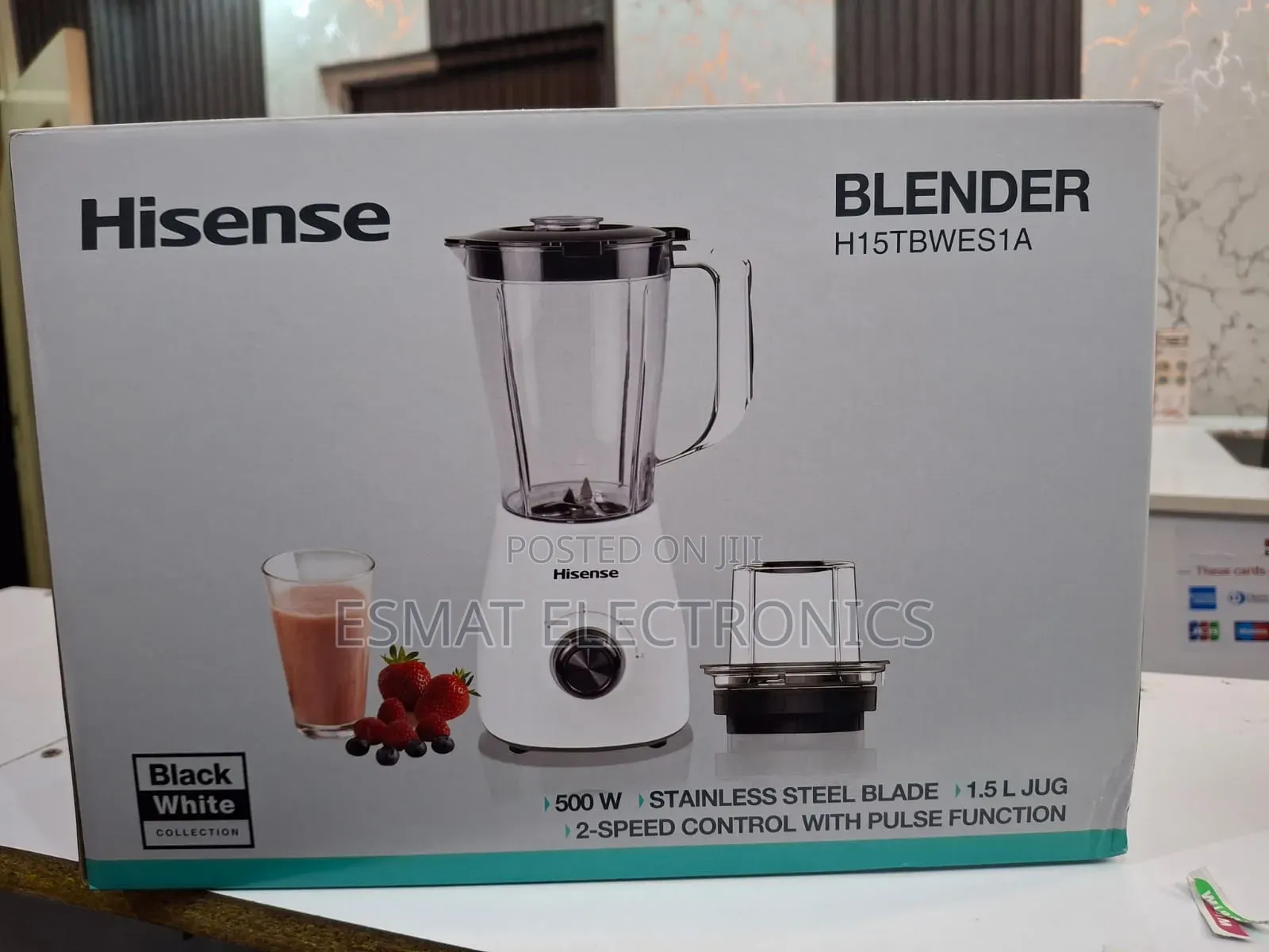 Hisense H15tbwes1a 1.5l Blender