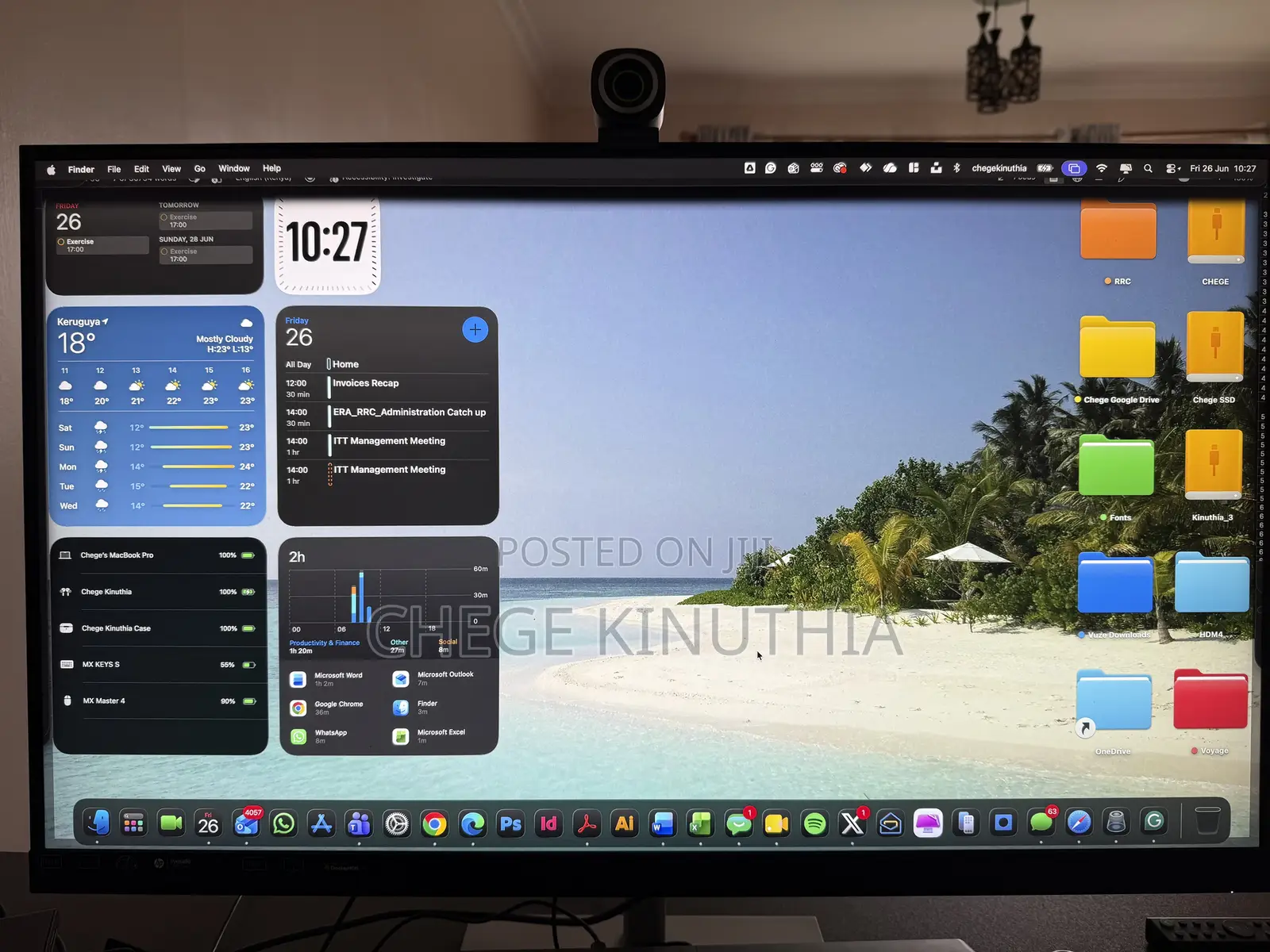 Hp U32 HDR Monitor (368y5as) - 31.5" Inch Display, HDR