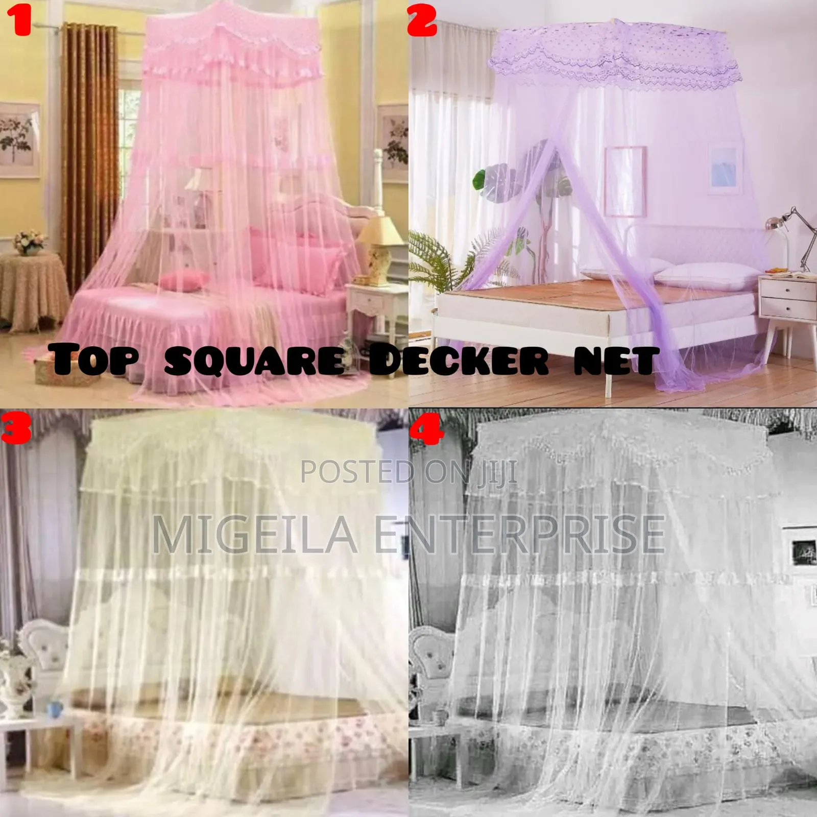 Double Decker Mosquito Net