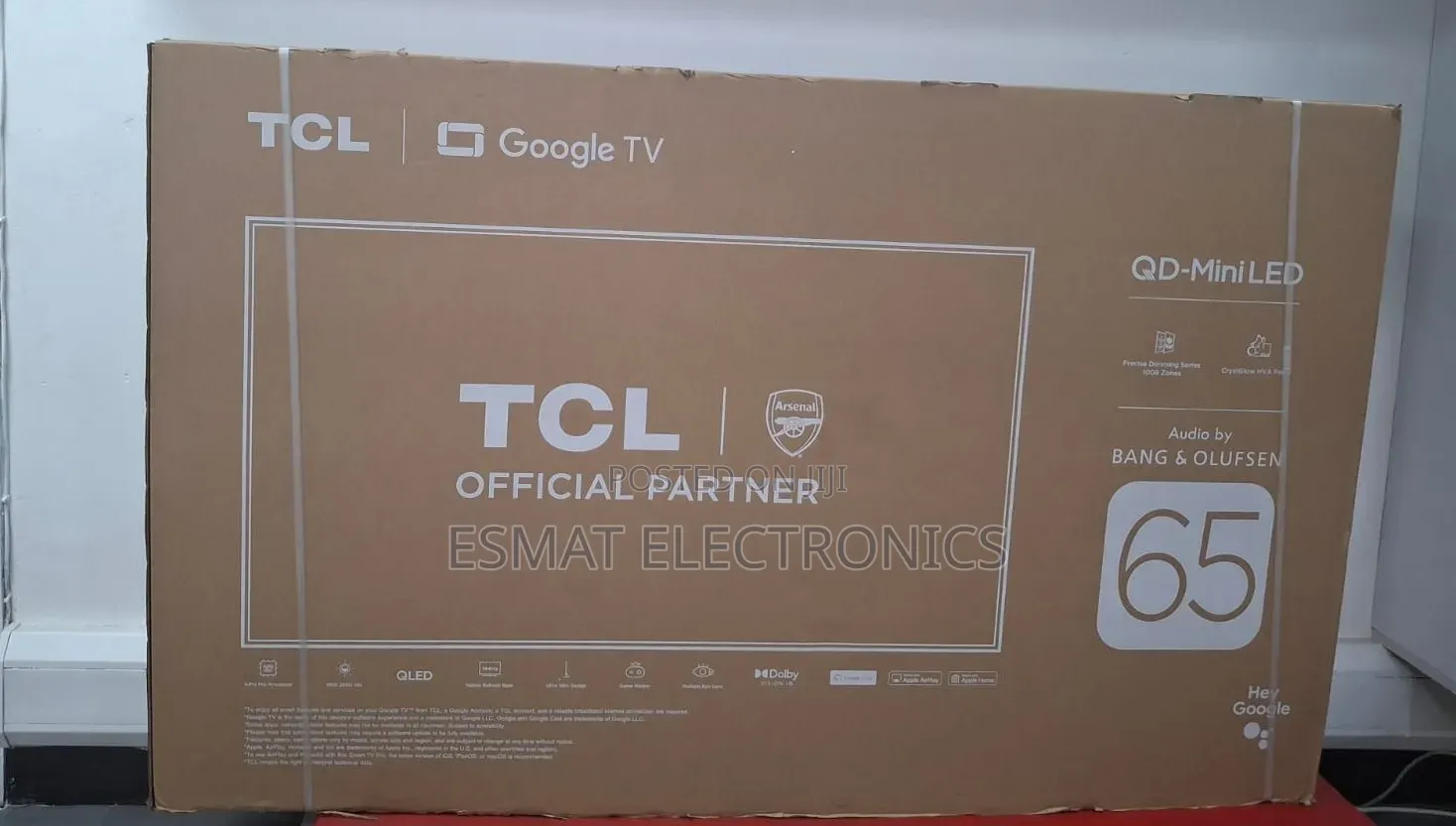 TCL 65 Inch Qd-Mini Led Google TV – 65c6k