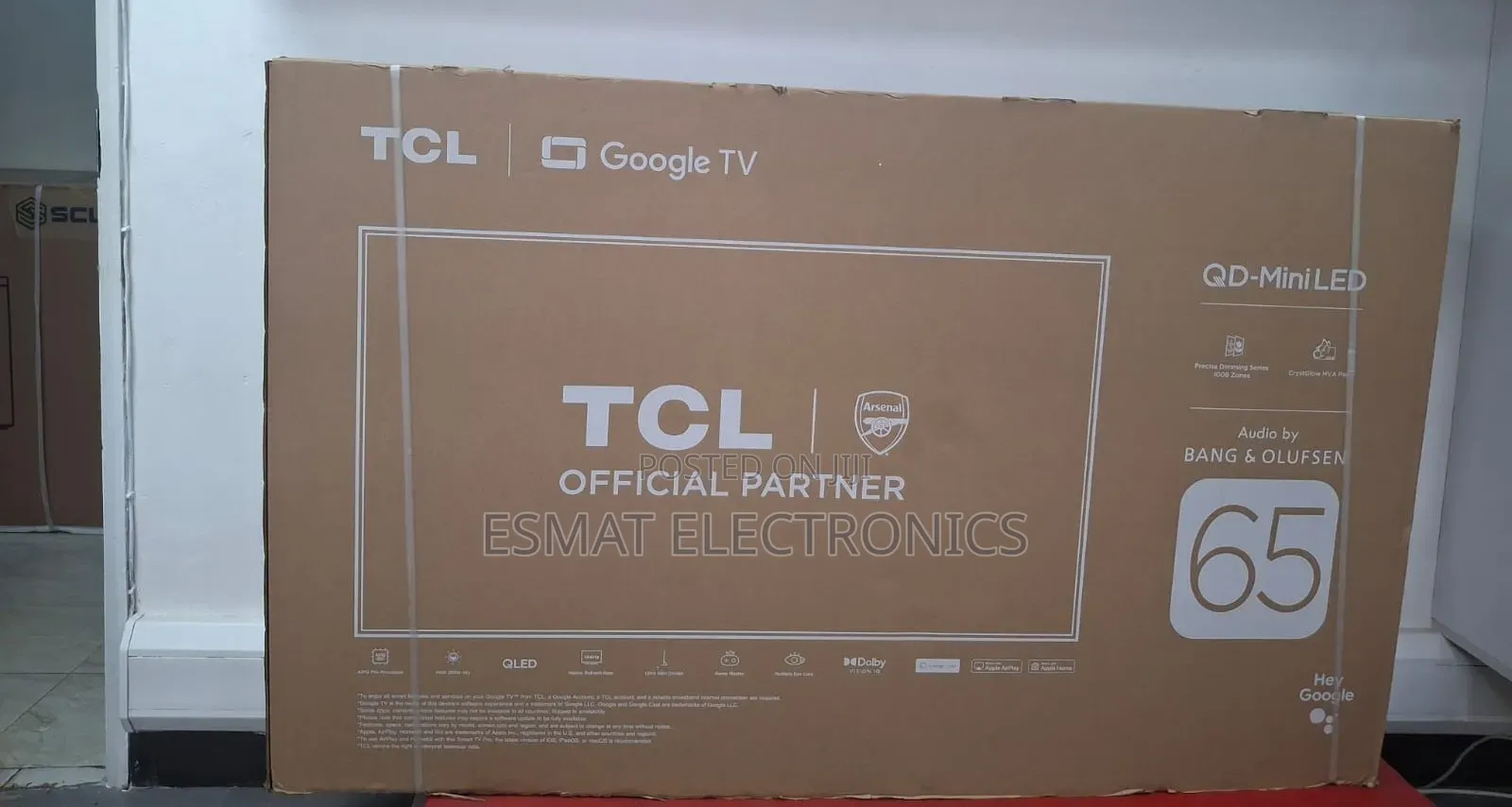 TCL 65 Inch Qd-Mini Led Google TV – 65c6k
