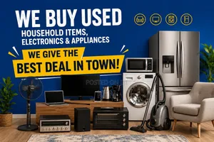 We Buy Household Items and Electronics Appliances