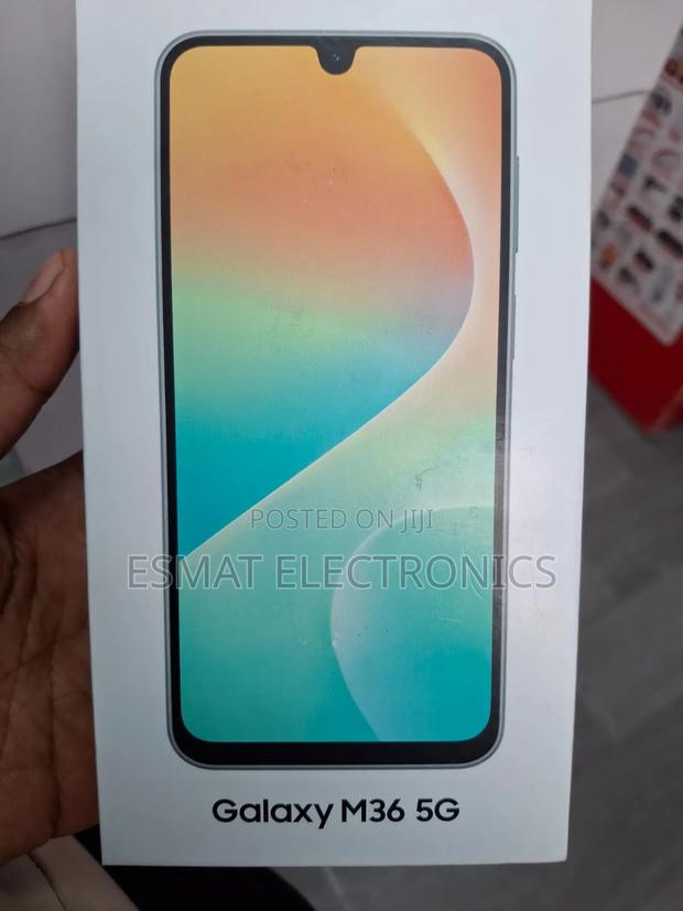 New Samsung Galaxy M36 5G 128 GB Black - thumbnail 2