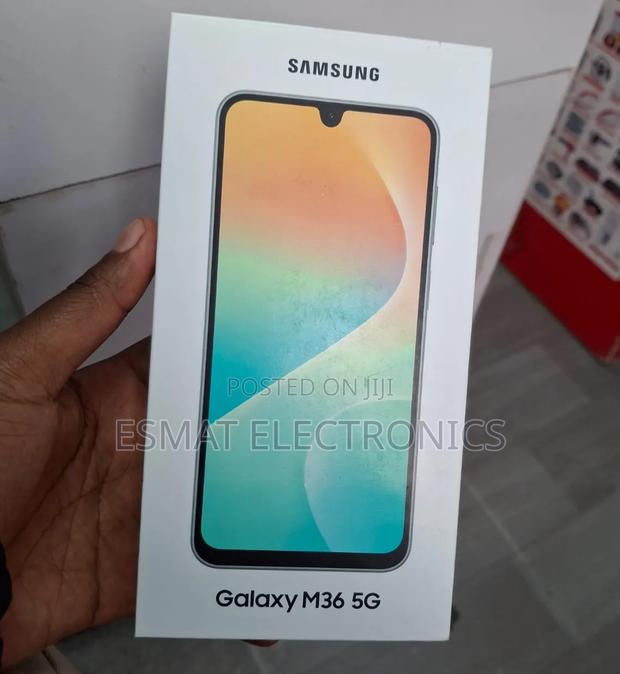 New Samsung Galaxy M36 5G 128 GB Black - thumbnail 3