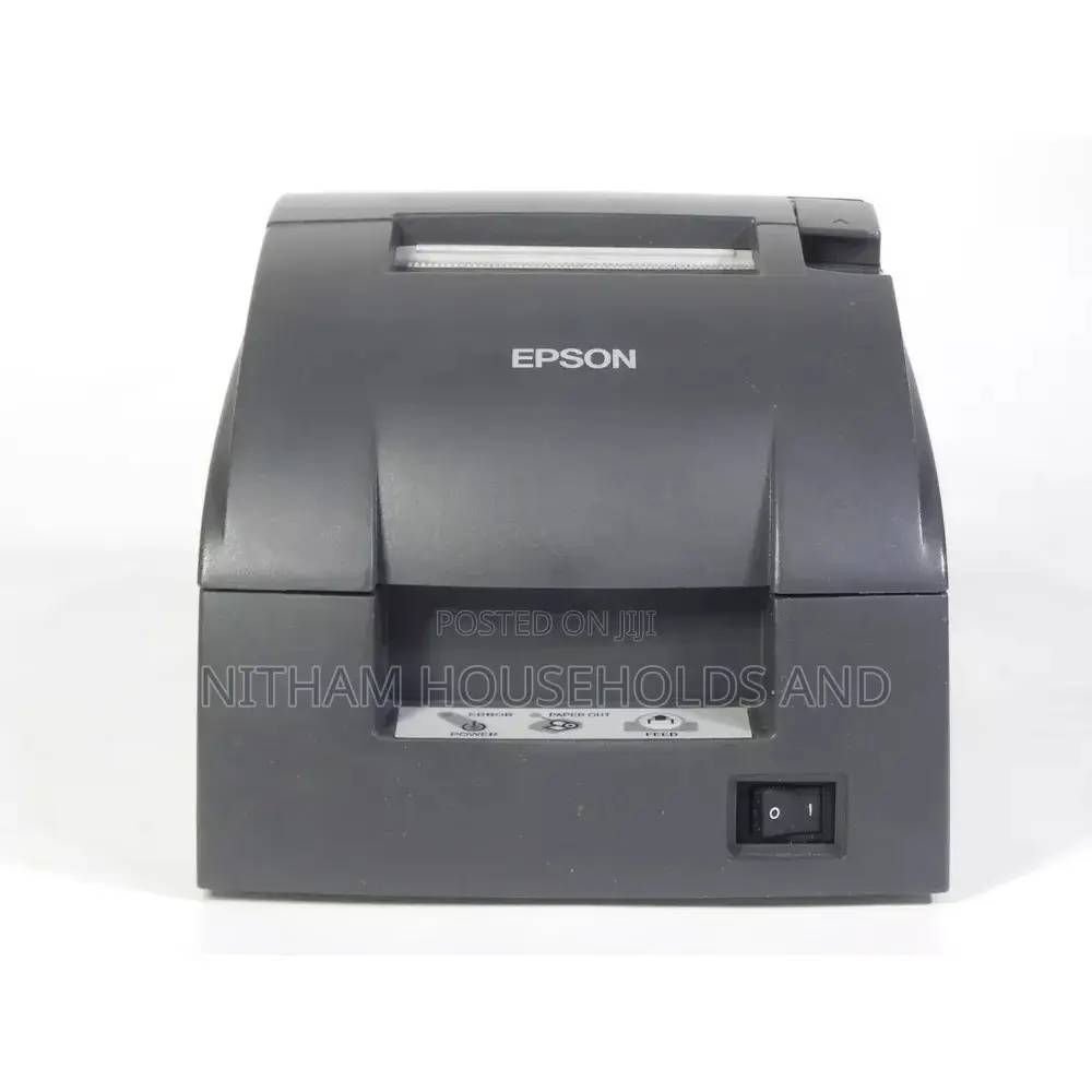 Epson Tm-U220pb 752 M188b Dot Matrix Pos Receipt Printer Ethernet W/ A