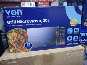 Von Vamg-20dgs Microwave Oven Grill 20l