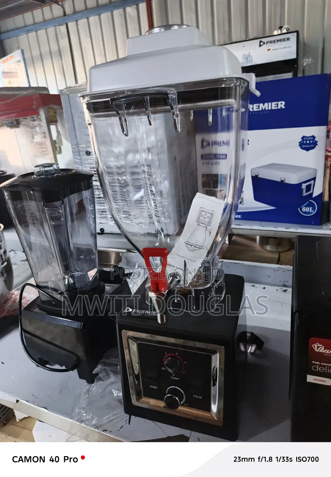 10litres Electric Commercial Blender