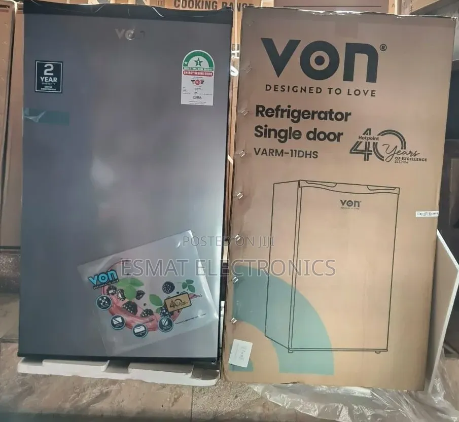 Von 90 Litres Single Door Refrigerator