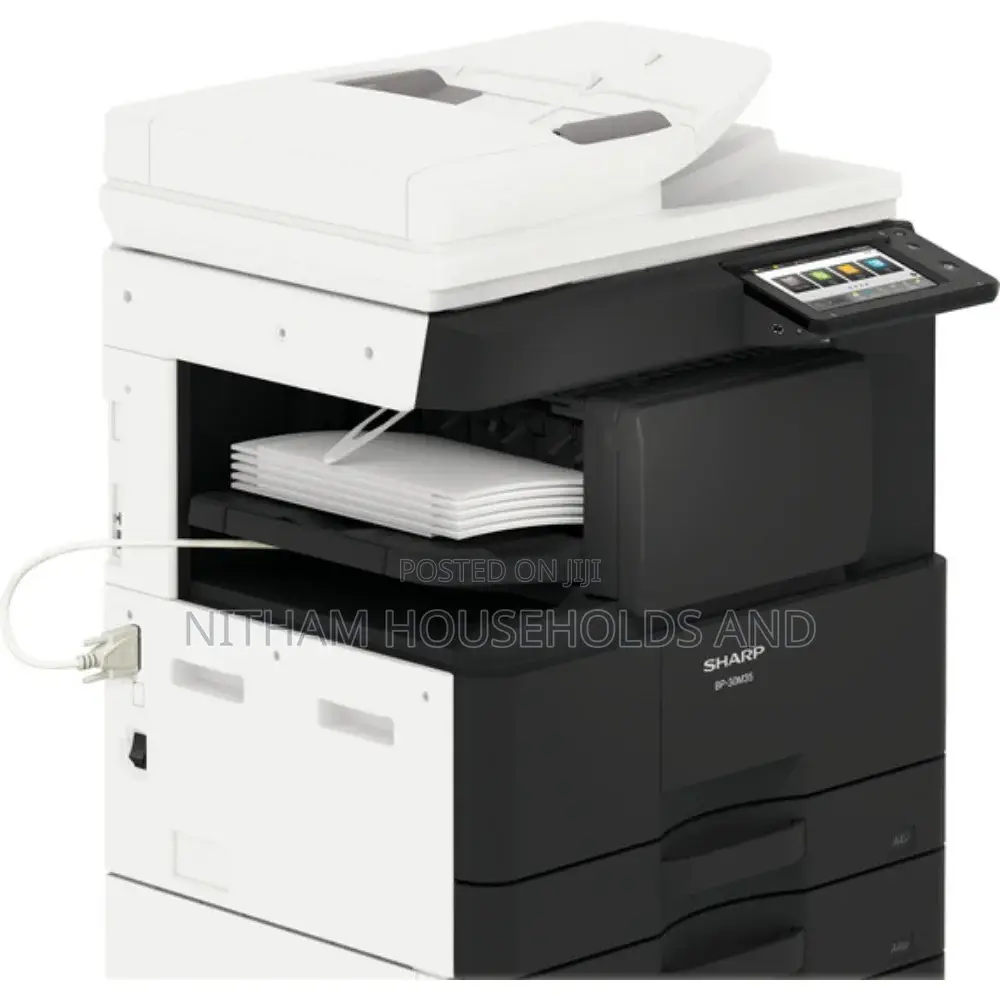 Sharp Bp-30m28 7” LCD Touchscreen Multi-Functional Printer, A3 Black