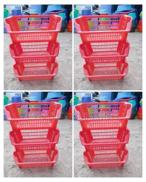 3 Layer Utensils Rack -Red-Ur13