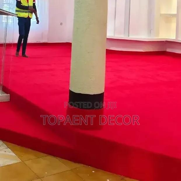 Red Spongy Vip 10mm Wall to Wall Carpets - thumbnail 2