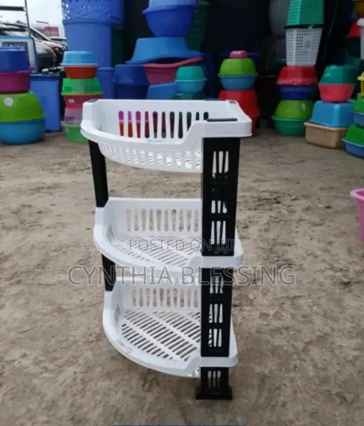 3layer Dish Rack/ Corner Shelf Organizer