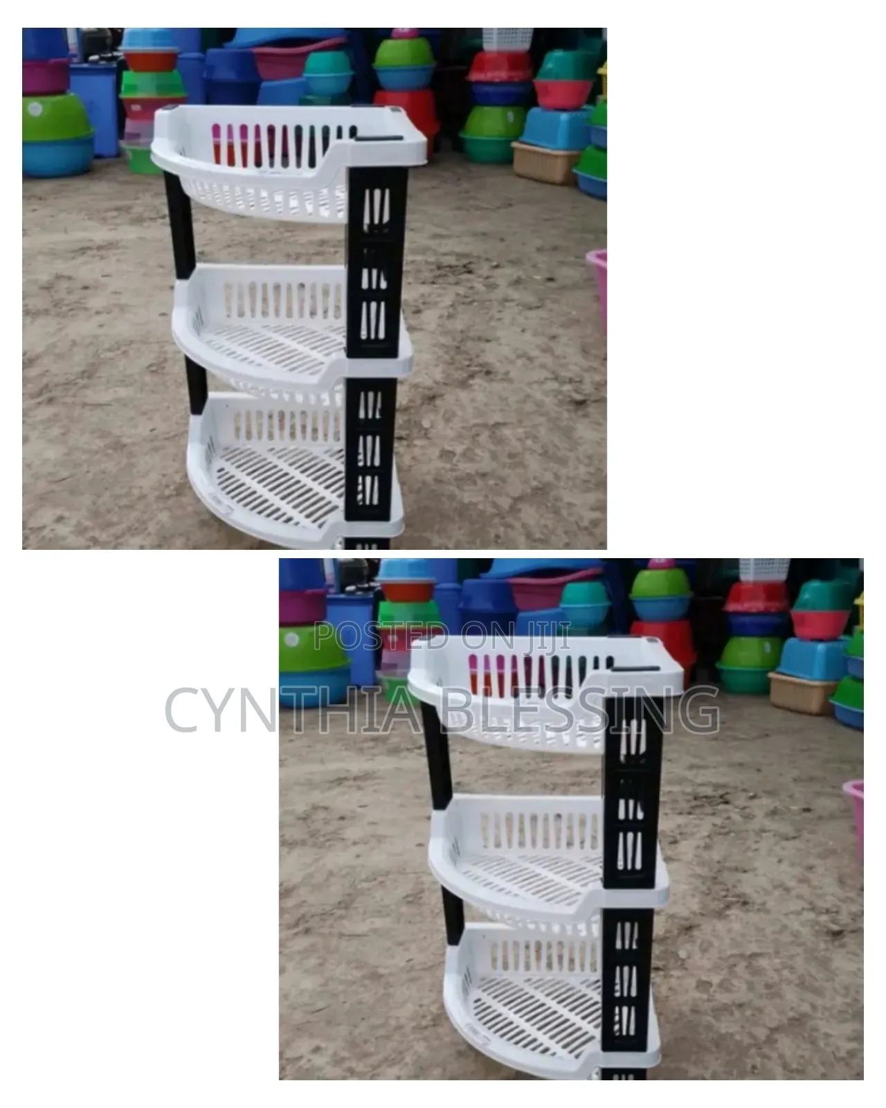 3layer Dish Rack/ Corner Shelf Organizer