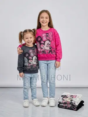 4-12 Yrs Fancy Girls Bugs Bunny Graphic Sweatshirts