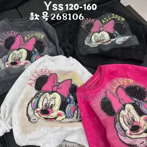 4-12 Yrs Fancy Girls Bugs Bunny Graphic Sweatshirts