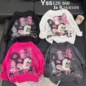 4-12 Yrs Fancy Girls Bugs Bunny Graphic Sweatshirts