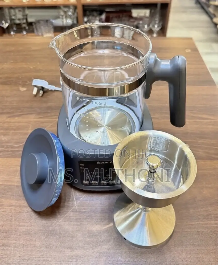 1300 Ml Multifunctional Electric Tea Maker With Removable Infuser