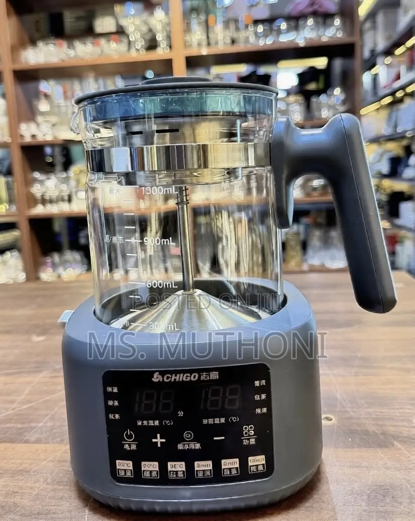 1300 Ml Multifunctional Electric Tea Maker With Removable Infuser