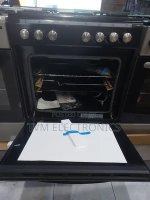 Ramtons 3g+1e 60x60 Black Cooker- Rc/607
