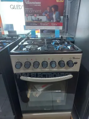 Ramtons 3g+1e 50x50 Silver Cooker- Rc/906
