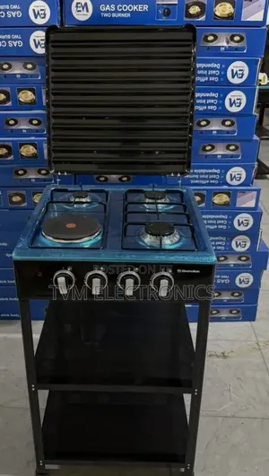 Electromate 3+1 Gas Cookers With Shelves