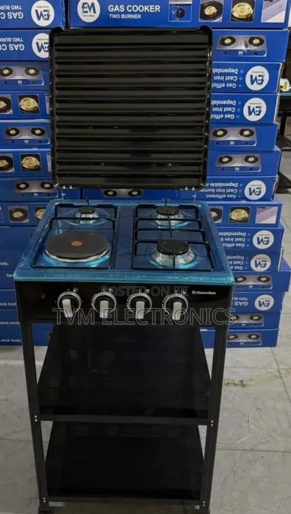 Electromate 3+1 Gas Cookers With Shelves - thumbnail 2