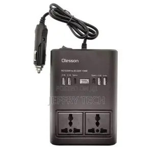 Olesson 1662 Dc 12-24v 150w Car Power Inverter With Cigarette Lighter